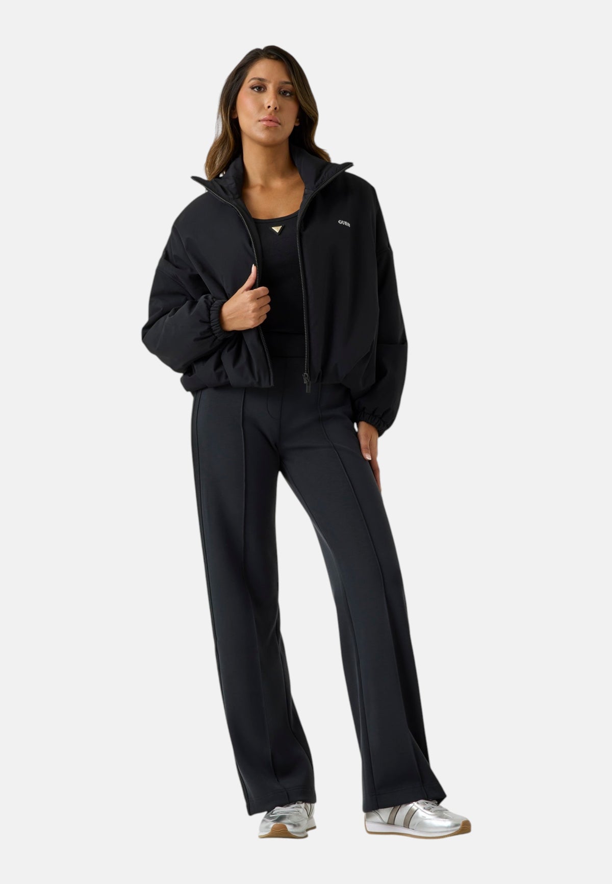 Pantaloni Straight Fit Donna Guess  Lyra V6YB14K4306