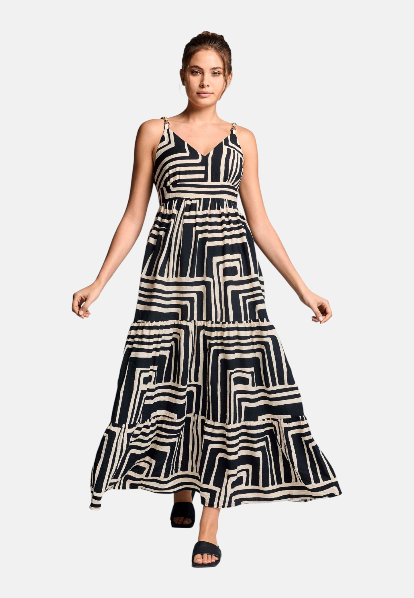Vestito Lungo Donna Iconique Strappy Maxi Cï¿½te IC26-109