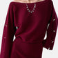 Vestito Corto Donna Liu Jo In Maglia, Maniche Ampie  CF6093MS99E