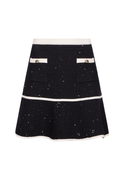 Gonna Corta Donna Liu Jo In Maglia  CF5133MS18F