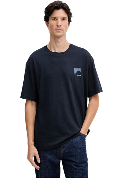 T-Shirt Manica Corta Uomo Boss  Te Polar 50551471