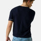 Maglia A Girocollo Uomo Guess Manica Corta Gj Stitched M6GR00Z4511