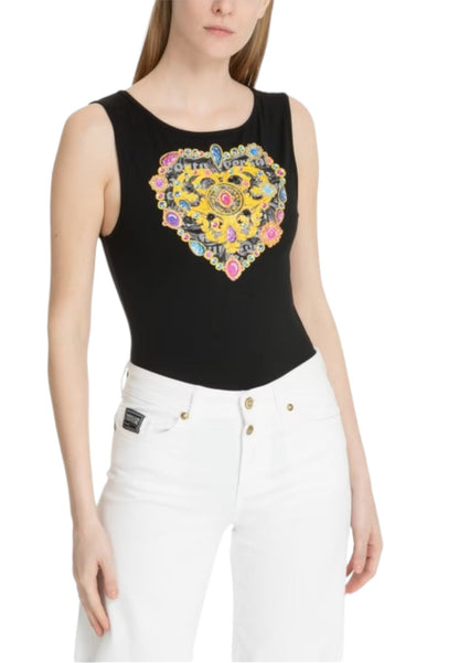 Body Senza Maniche Donna Versace Jeans Couture  Heart Couture 76HAML01CJ02L