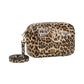 Borsa A Tracolla Donna Braccialini In Pelle Stampa Leopard Con Anello Decorativo Intrecciato Dolly B19097PP