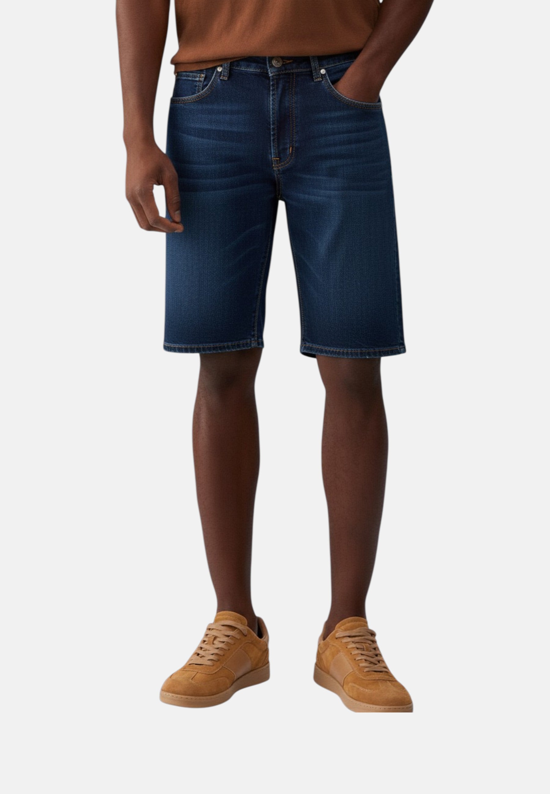 Pantaloncini Bermuda Uomo Liu Jo In Denim Bruce QXX097D4952