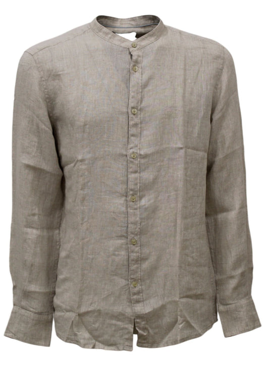 Camicia Manica lunga Uomo Gaudi Regular Collo Coreana  411GU45008