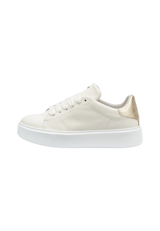Sneakers Basse Donna Frau Con Inserto Laminato Sun