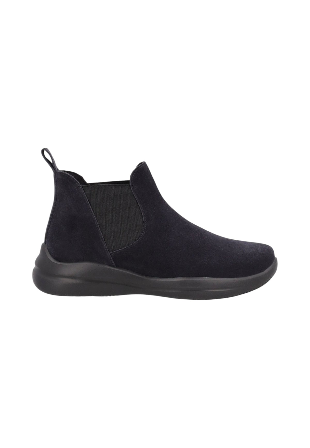 Stivaletti Chelsea Donna Frau Pelle scamosciata, Comfort-Tech, Elastici laterali, Suola ultraleggera, Sottopiede estraibile, Made in Italy Waxy A43C4
