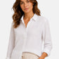 Camicia Manica lunga Donna Mc2 Saint Barth Seersucker Stripes V Repeat Brigitte BRIG001