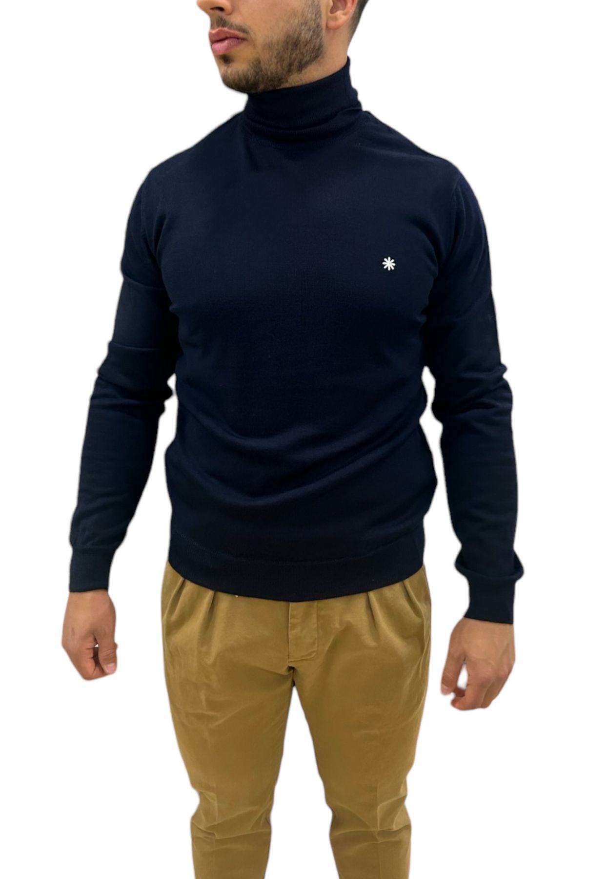 Maglione Collo Alto Uomo Manuel Ritz   3532M506233836