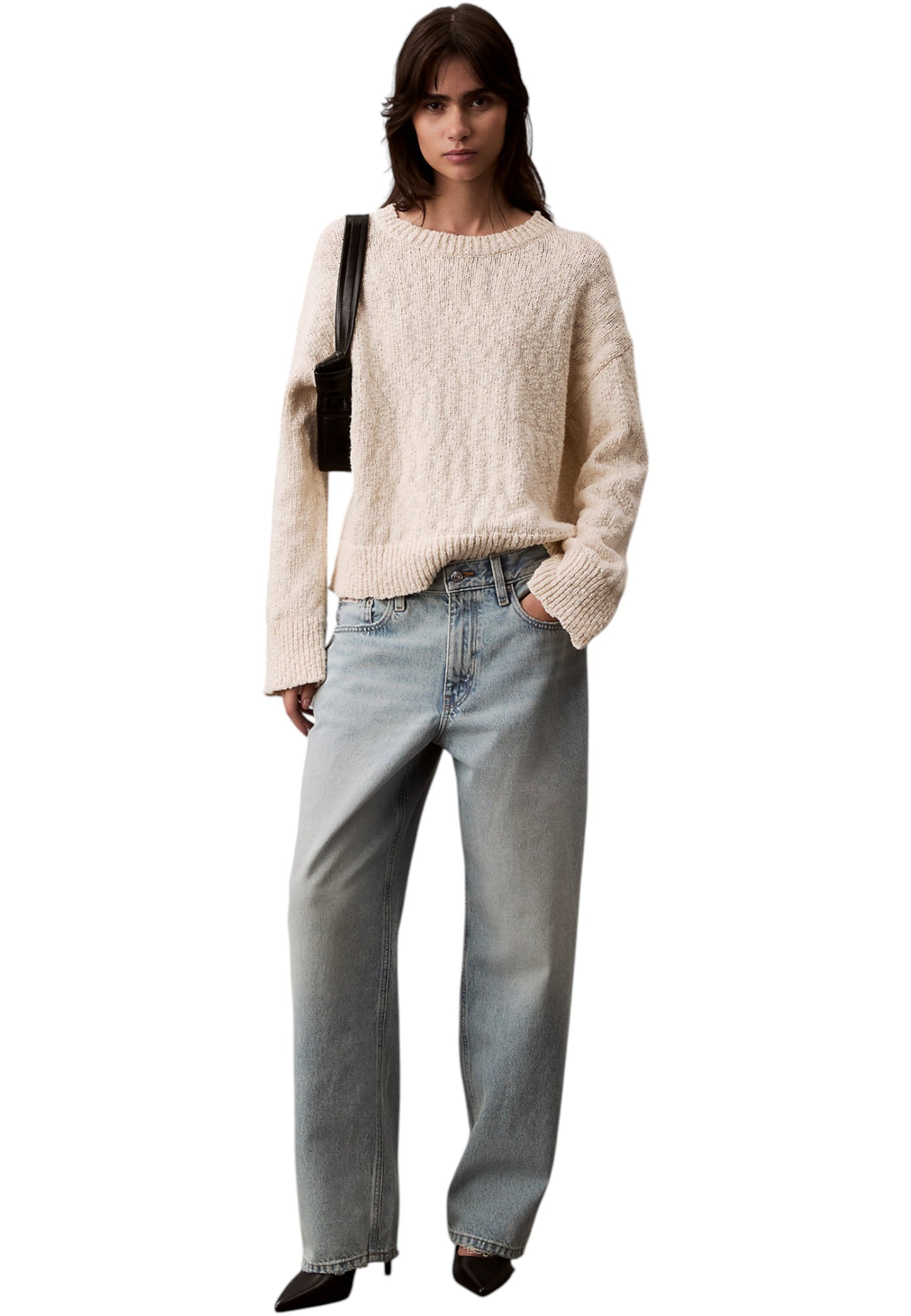 Jeans Wide Leg Donna Calvin klein Jeans  90S Loose LV047B926G