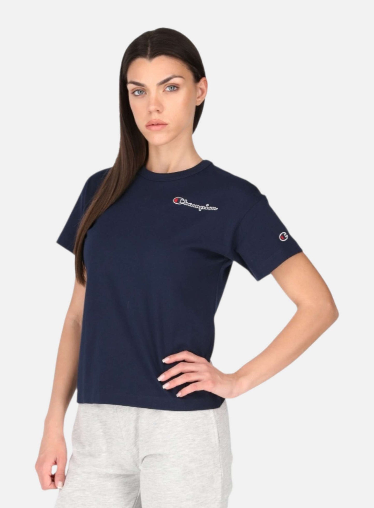 T-Shirt Manica Corta Donna Champion   114167BS
