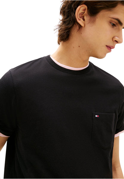T-Shirt Manica Corta Uomo Tommy Hilfiger  Essential Solid Pock MW0MW37283