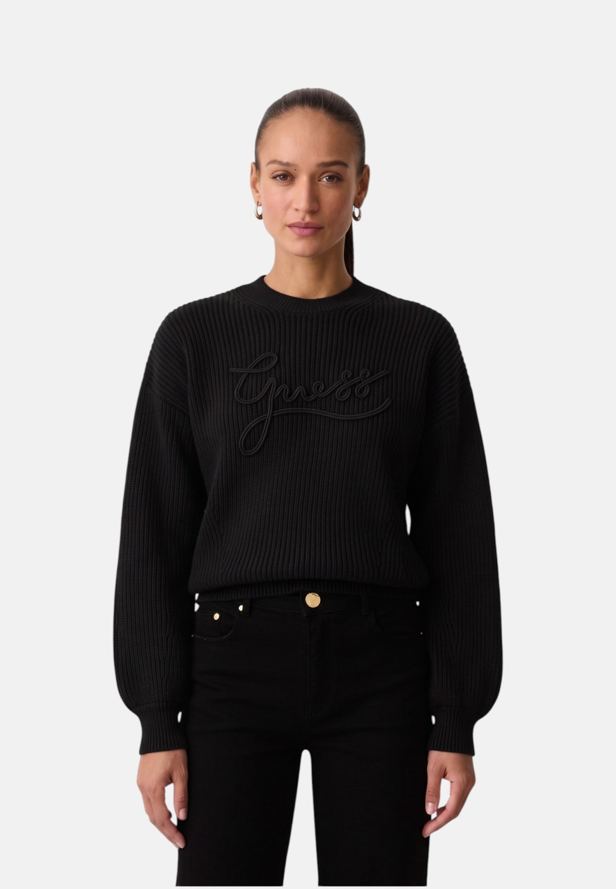 Maglione A Girocollo Donna Guess  Faith W6BR27Z1409
