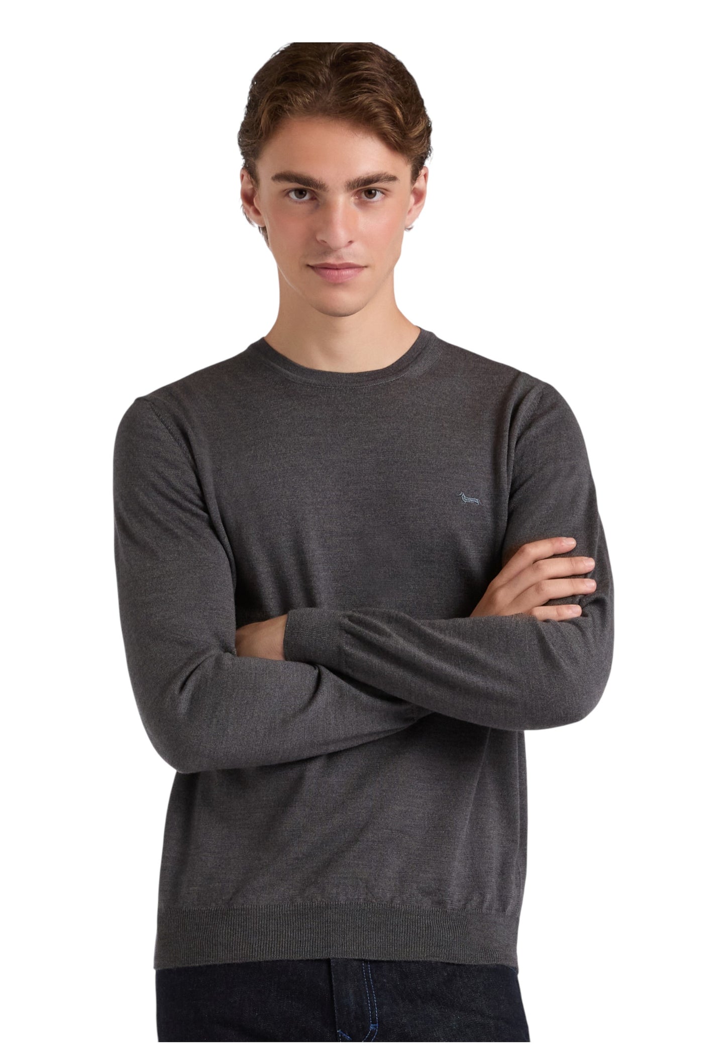 Maglione A Girocollo Uomo Harmont & Blaine Basic In Misto Cashmere  HRP007030187