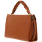 Borsa A Spalla Donna Coccinelle In Pelle Martellata Doppia Boheme Medium E1M50190201