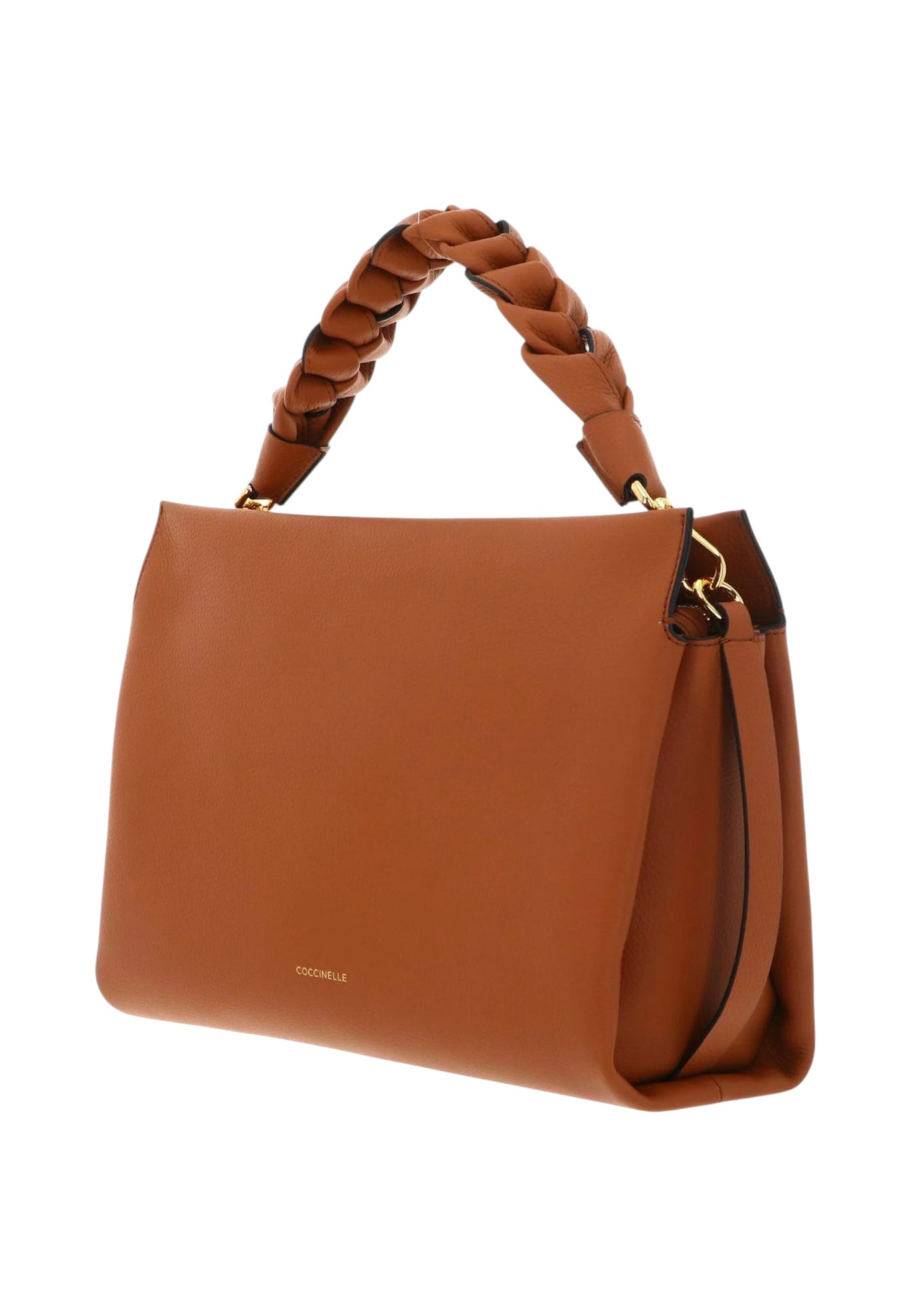 Borsa A Spalla Donna Coccinelle In Pelle Martellata Doppia Boheme Medium E1M50190201