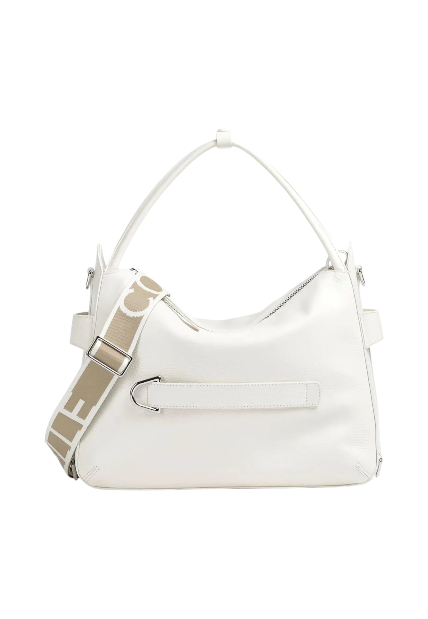 Borsa A Spalla Donna Coccinelle In Pelle Martellata Coccinelle Gretel Ribbon E1U6C180101