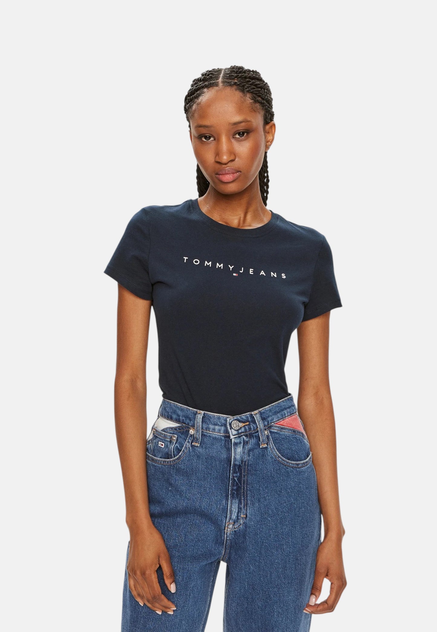 T-Shirt Manica Corta Donna Tommy Jeans   DW0DW18398