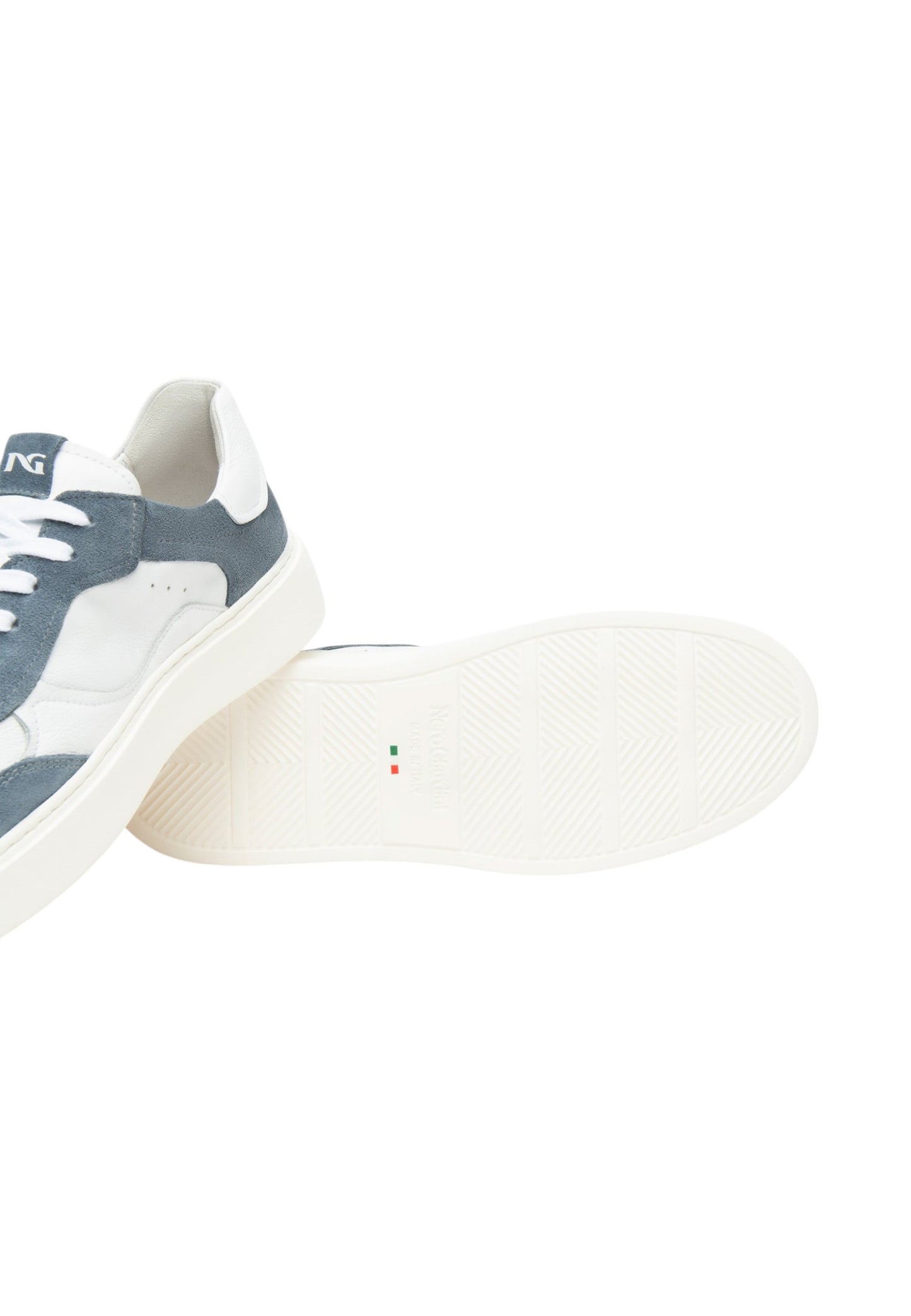Sneakers Basse Uomo Nero Giardini In Pelle E Camoscio  E601151U