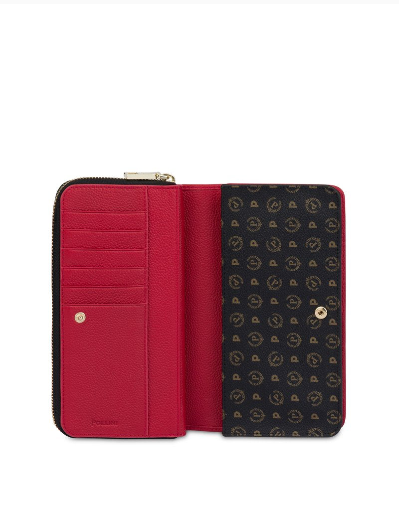 Portafoglio Con Zip Donna Pollini   TE9012PP0DQ4600A