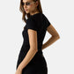T-Shirt Manica Corta Donna Guess Slim Gj Rib Emb W4YI64KA0H1