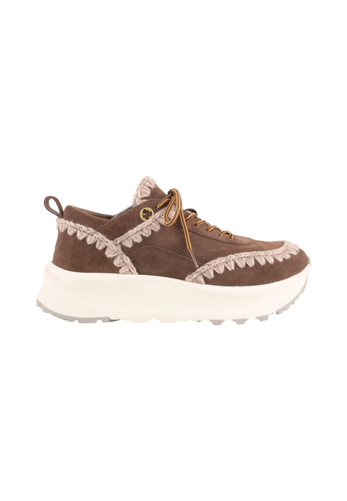 Sneakers  Donna Mou  Speed Eskimo Sneaker Lace-Up MU.FW761000A