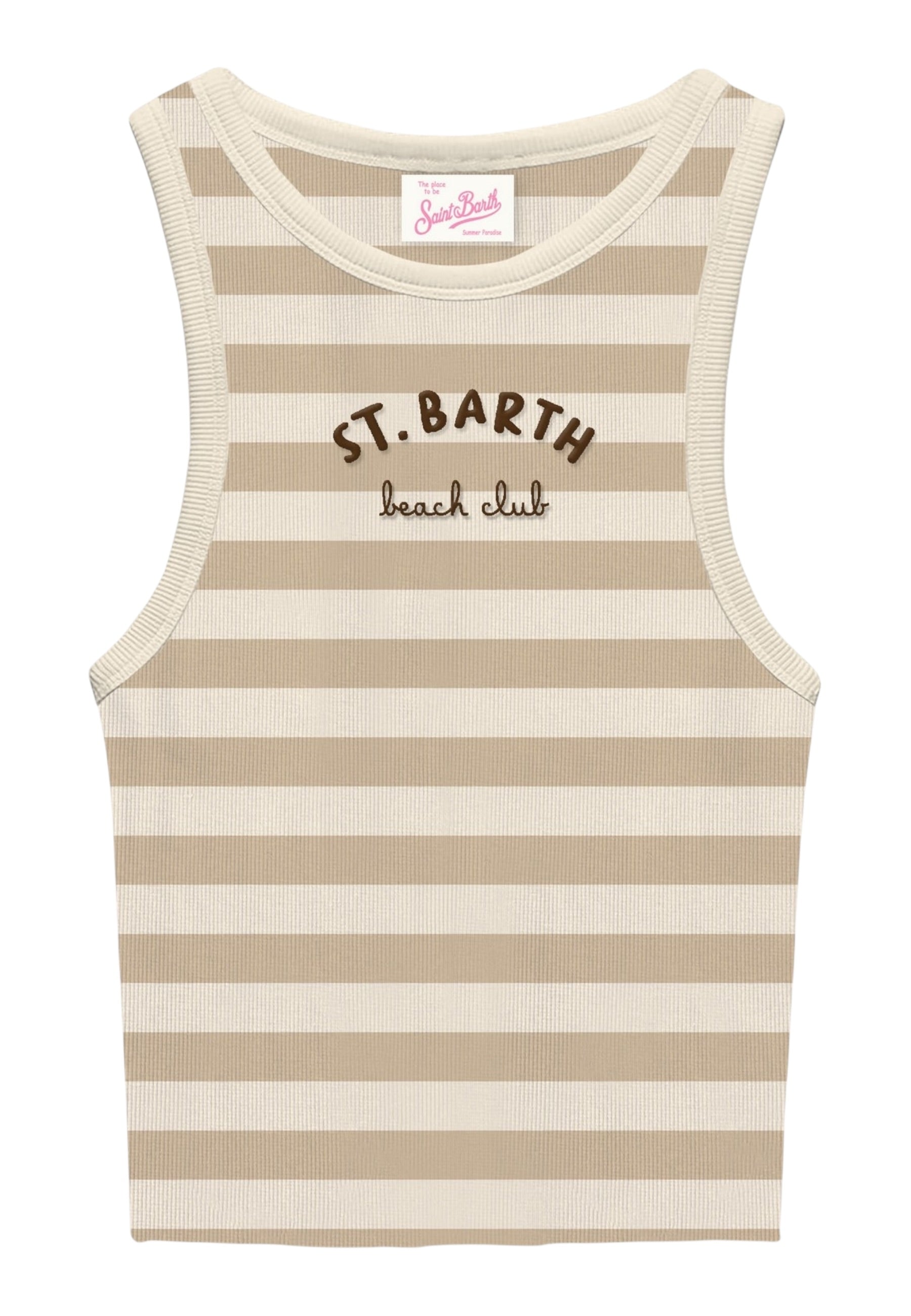 Canotta  Donna Mc2 Saint Barth Rib Beach Club Stripes Emb Ada AAD001