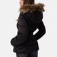 Piumino Corto Donna Guess Con Cappuccio, Vera piuma New Marina W6BL38W4087