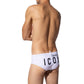 Costume da bagno Slip Uomo Dsquared2   D7B455360.