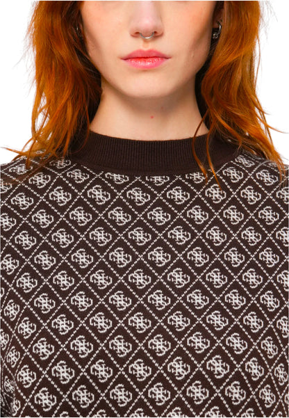Maglione Collo Alto Donna Guess  Aubrey 4G W5BR23Z3JD2