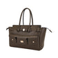 Borsa A Spalla Donna Save My Bag Shopping bag grande, Doppi manici, Chiusura con zip, Logo Save My Bag in metallo, Finitura effetto pelle, Dimensioni: 39 x 13 x 26 Cm Clara S62-CLARA-L-PUB