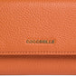 Portafoglio Con Patta Donna Coccinelle In Pelle Martellata Metallic Soft Medium E2MW5116601