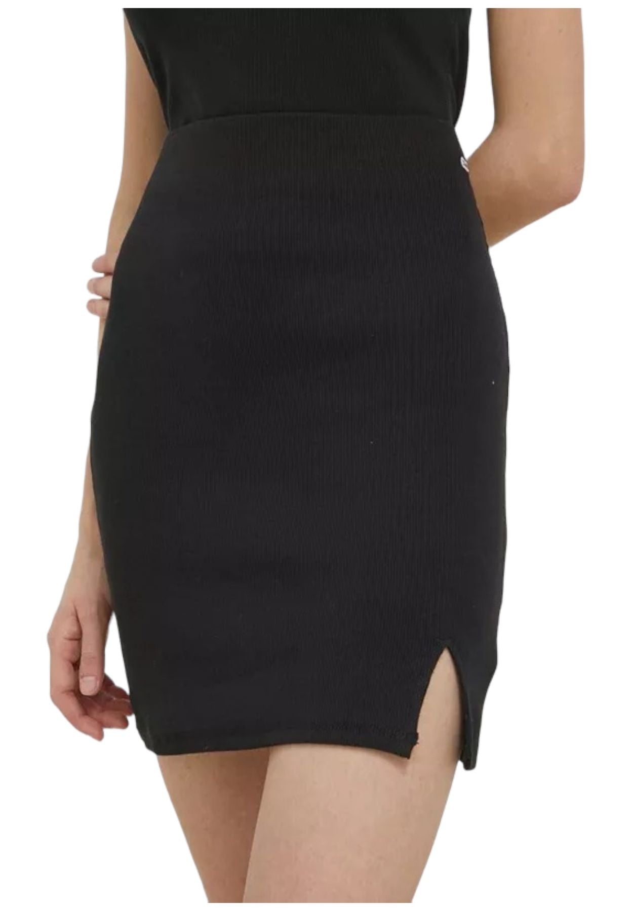 Gonna Corta Donna Tommy Jeans  Side Slit Bodycon DW0DW15385