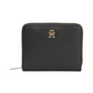 Portafoglio Con Zip Donna Tommy Hilfiger Med W/Flap Th Icon AW0AW18475