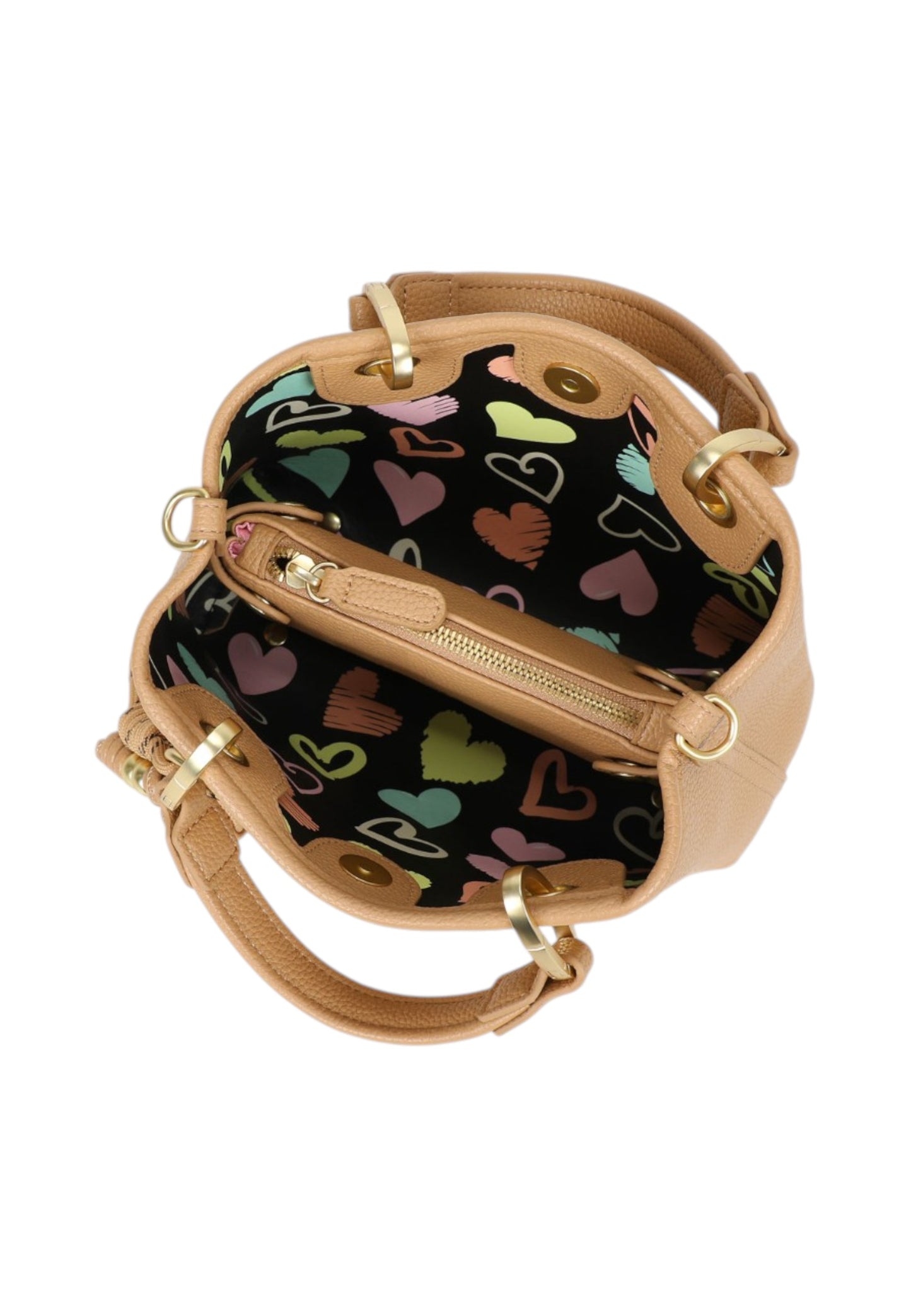 Borsa A Mano Donna Braccialini Small Con Doppio Manico Con Tracolla Beth B18843YY