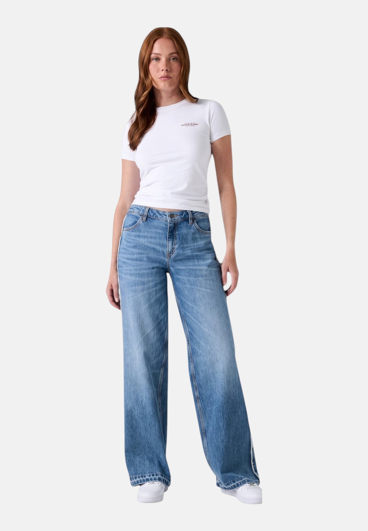 Jeans Wide Leg Donna Guess Seamside Gj G11 W6BA18D1795