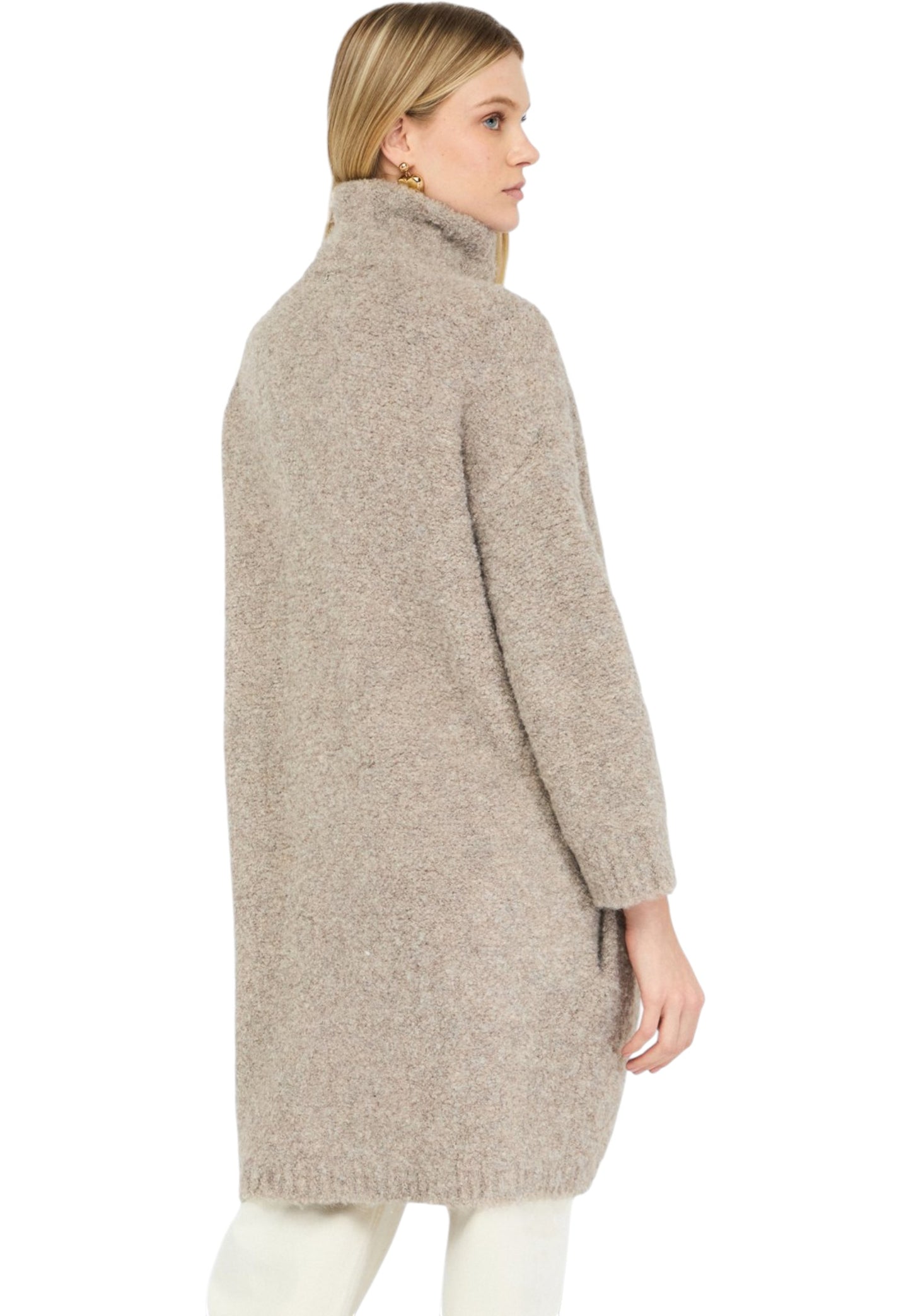 Cappotto  Donna Liu Jo In Maglia Boucle'  MF5441MA50P