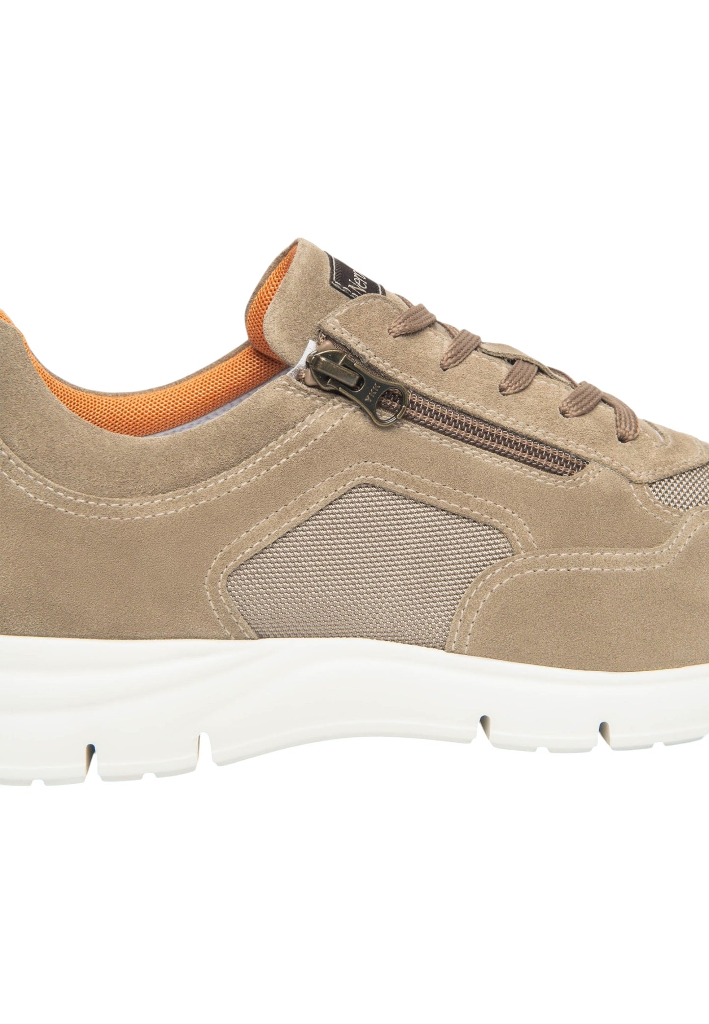 Sneakers Basse Uomo Nero Giardini Con Zip Laterale  E601091U