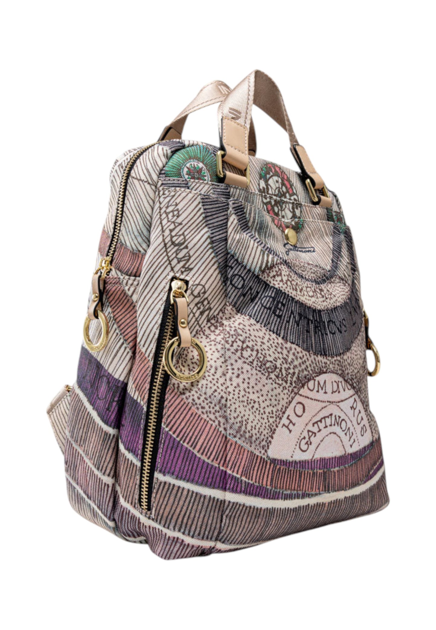 Zaino  Donna Gattinoni Double Handle Maya BIGMX6646WIL