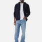 Felpa Con Zip Uomo Guess Con Cappuccio Basic M6RQ48KCN01