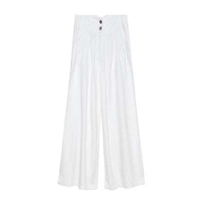 Jeans  Donna Gaelle  Flare Con Bottoni Logati GBDP17193