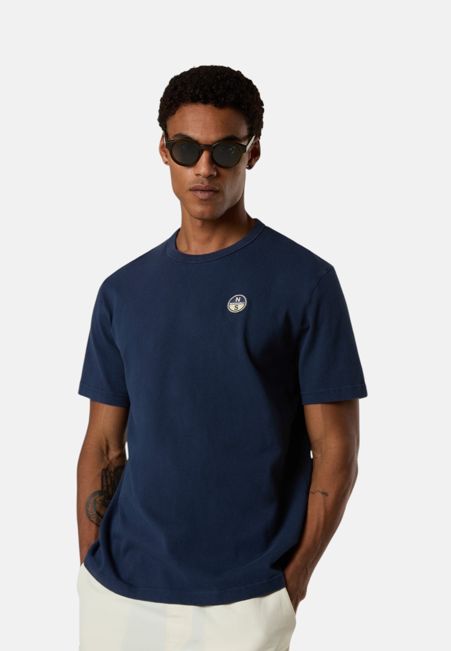 T-Shirt Manica Corta Uomo North Sails Con Stampa  693165