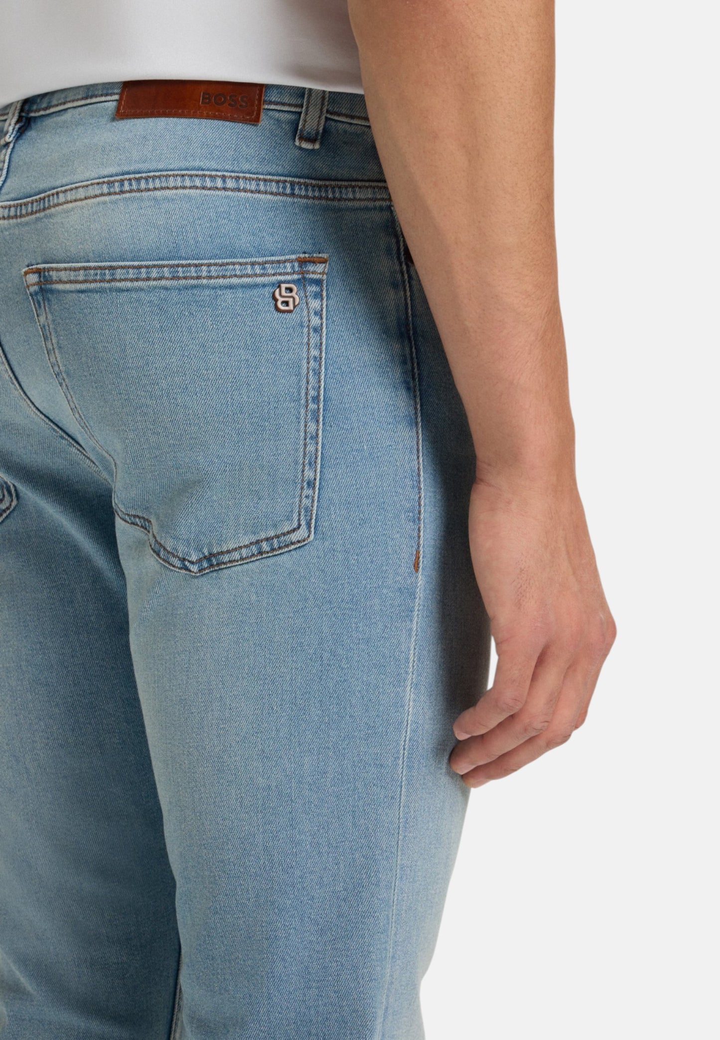 Jeans Regular Fit Uomo Boss   50524029