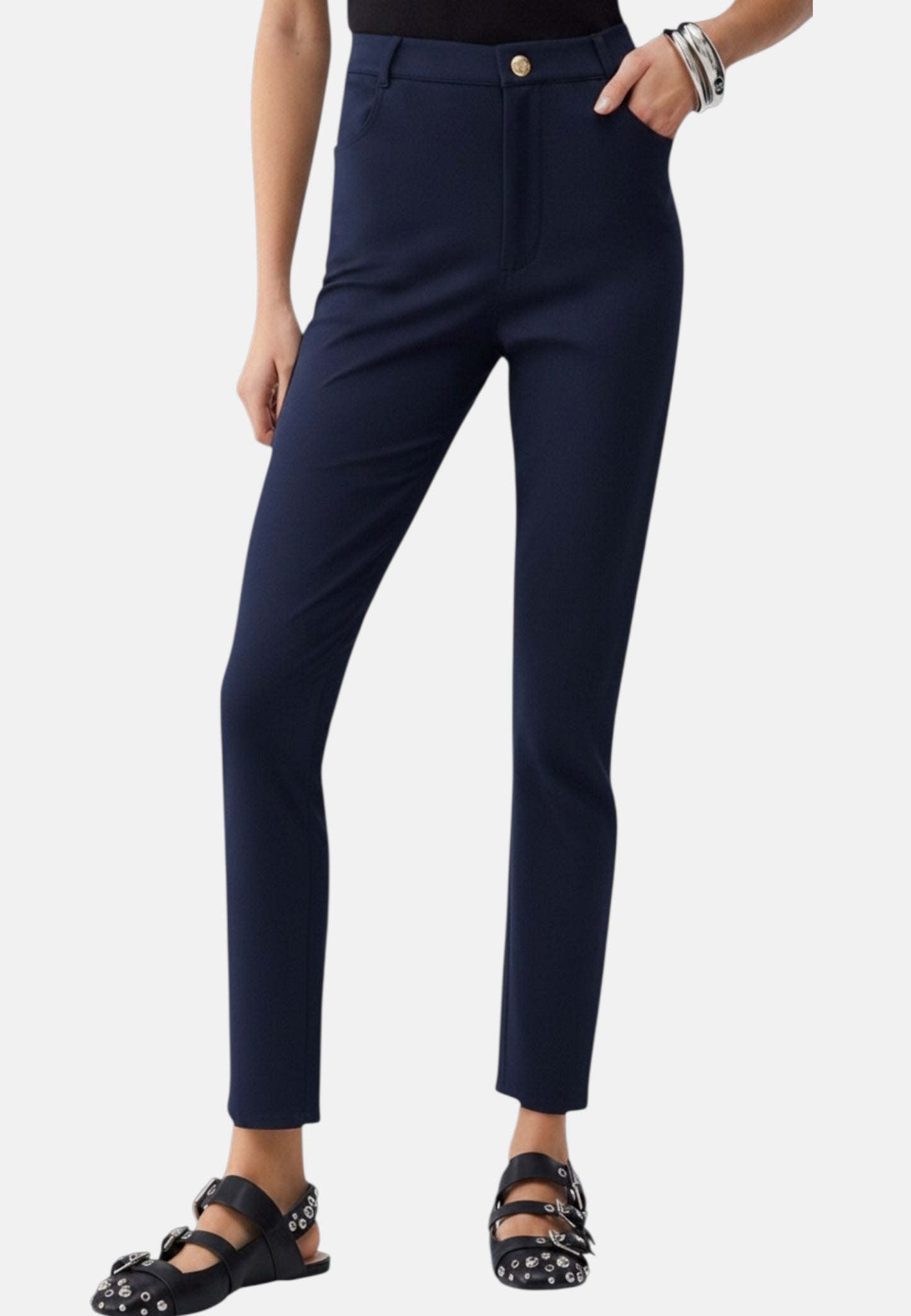 Pantaloni Skinny Fit Donna Liu Jo Jersey Eco Line TA6027JS182