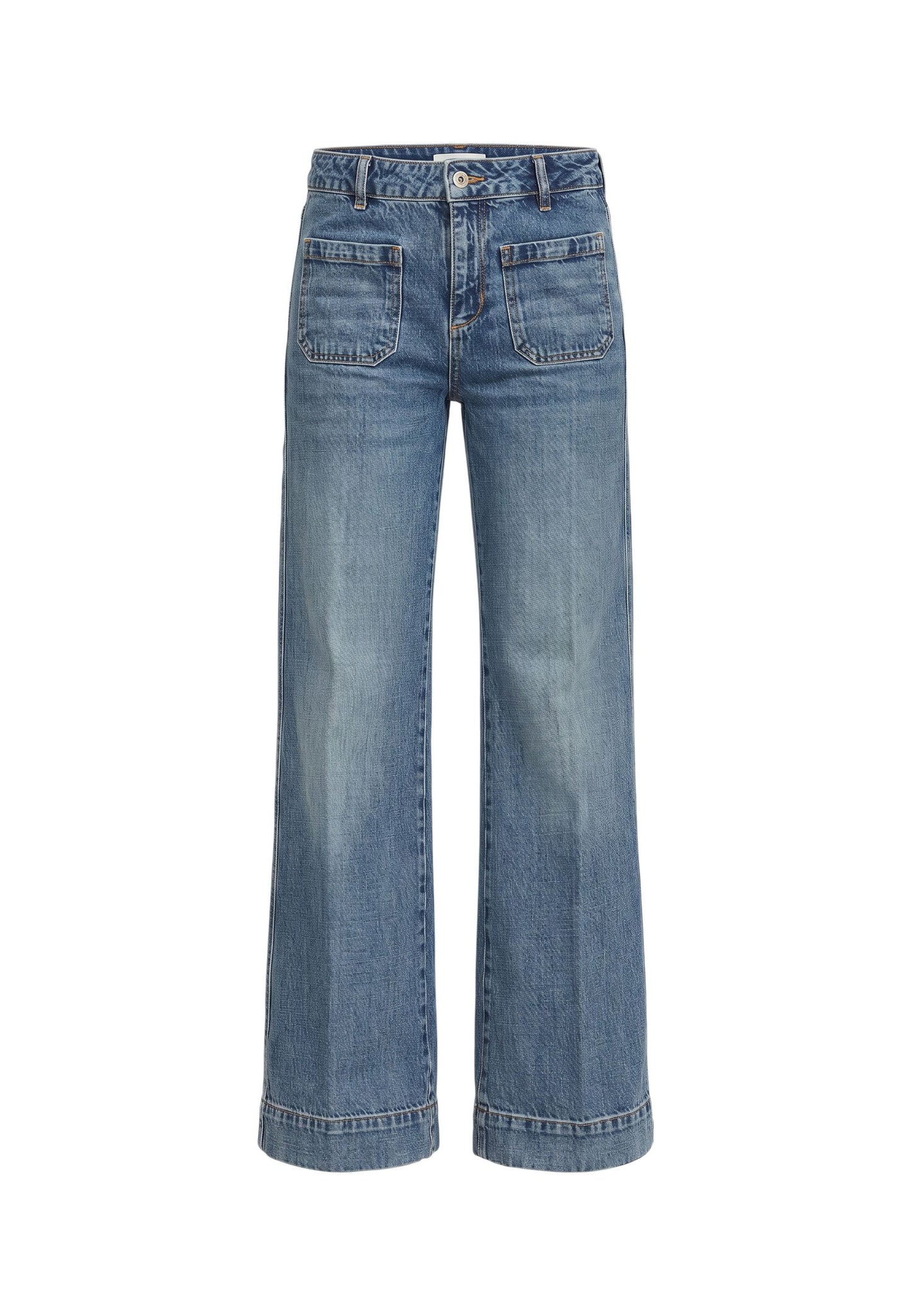Jeans Flare Fit Donna Liu Jo A Vita Alta Patch Pocket Flare UF6196D4854