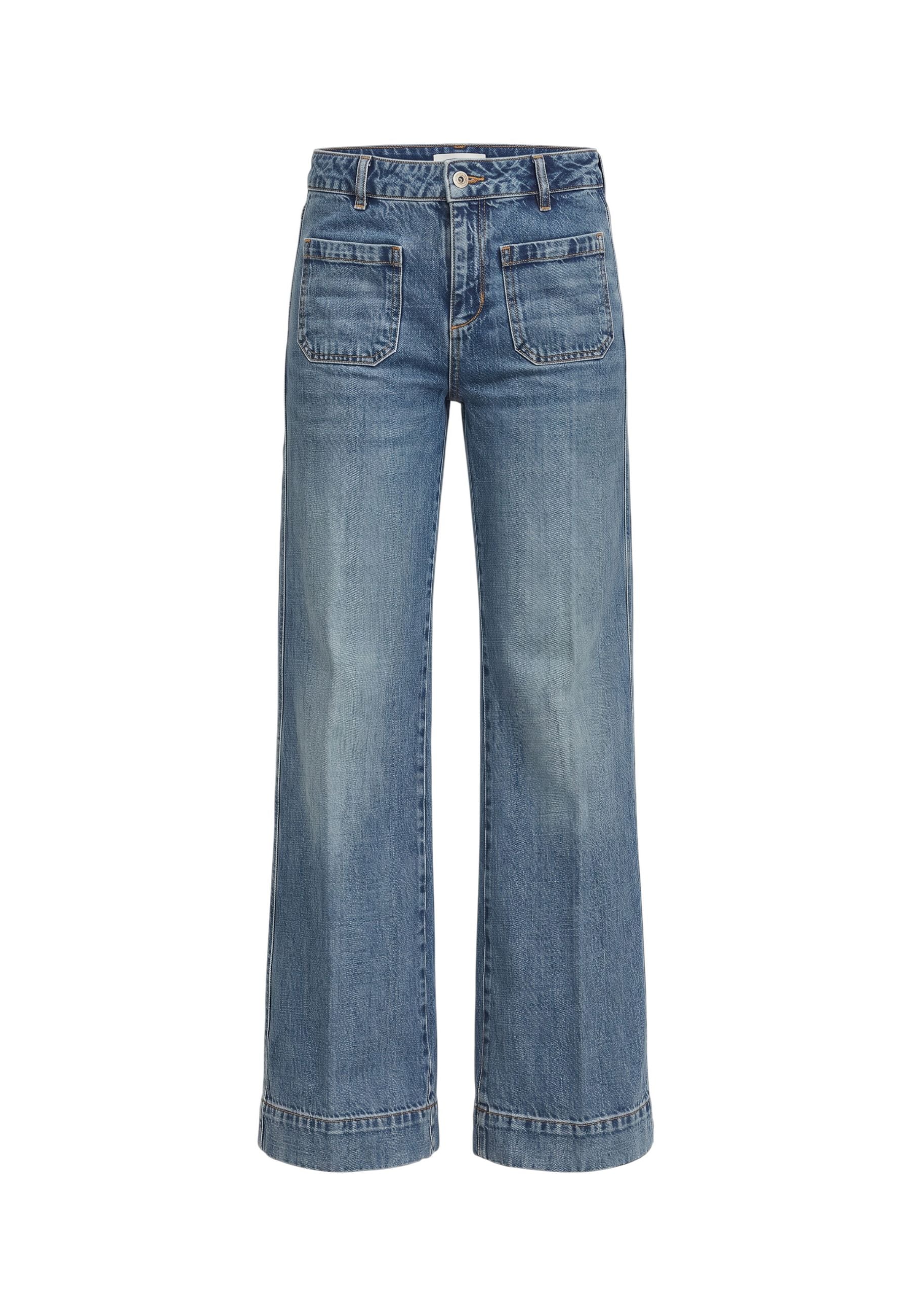 Jeans Flare Fit Donna Liu Jo A Vita Alta Patch Pocket Flare UF6196D4854