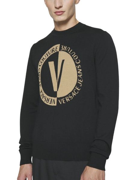 Maglione A Girocollo Uomo Versace Jeans Couture   75GAFM02CM16H