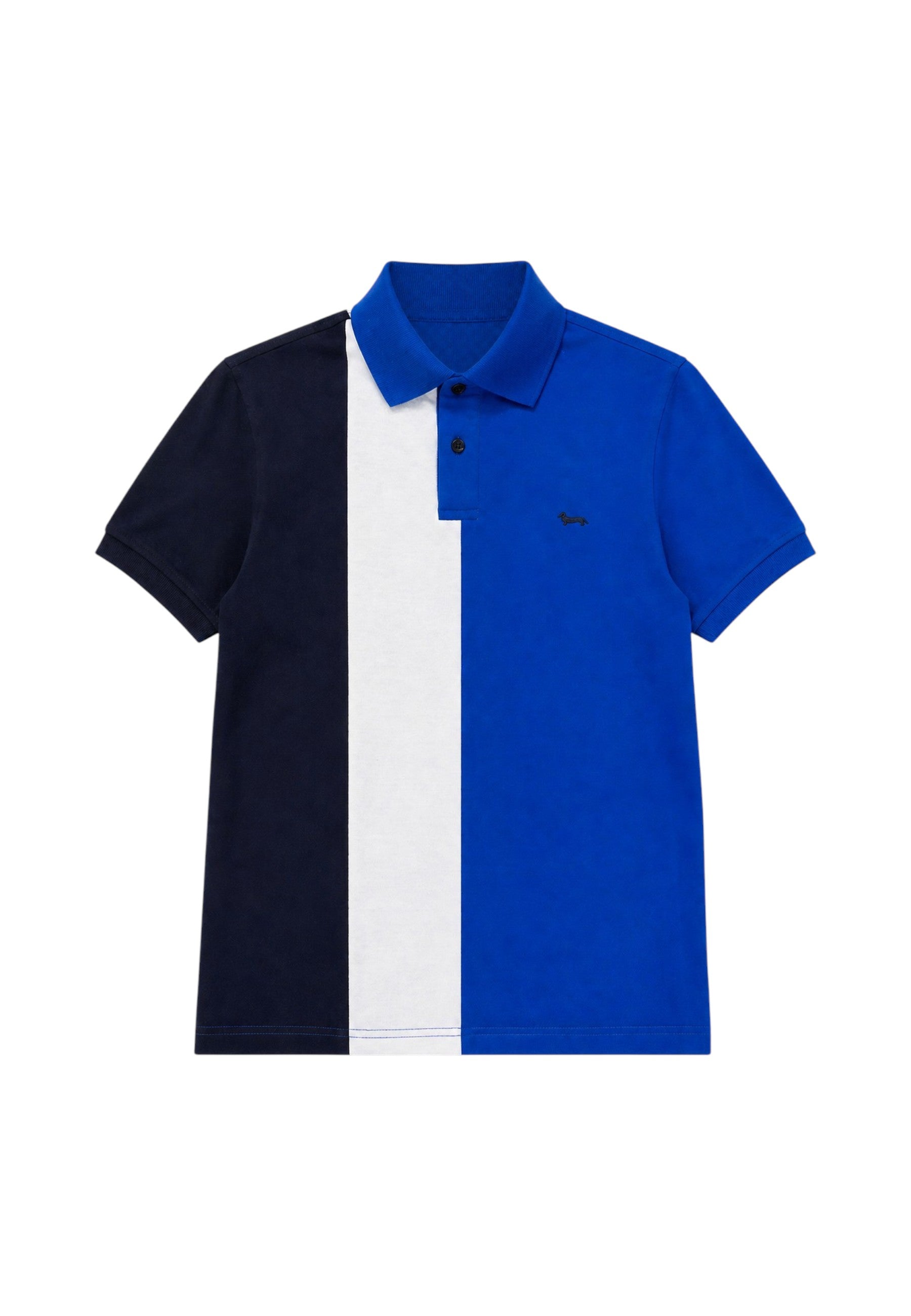 Polo Manica Corta Uomo Harmont & Blaine Color Block  LRQ473021148