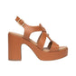 Sandali Con Tacco Donna Nero Giardini In Pelle Con Fasce Incrociate  E616092D